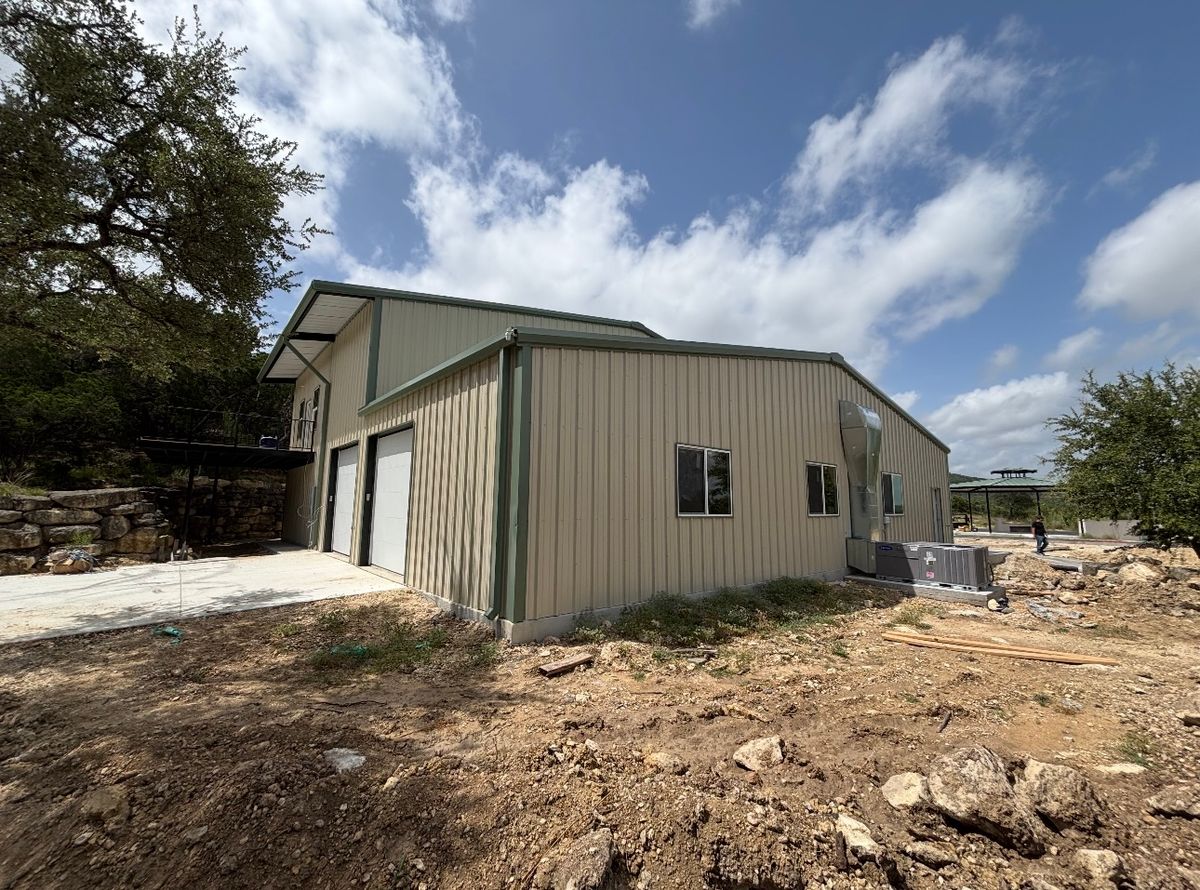 Metal Buildings for C&C Fabrication and Welding LLC in Spring Branch, TX