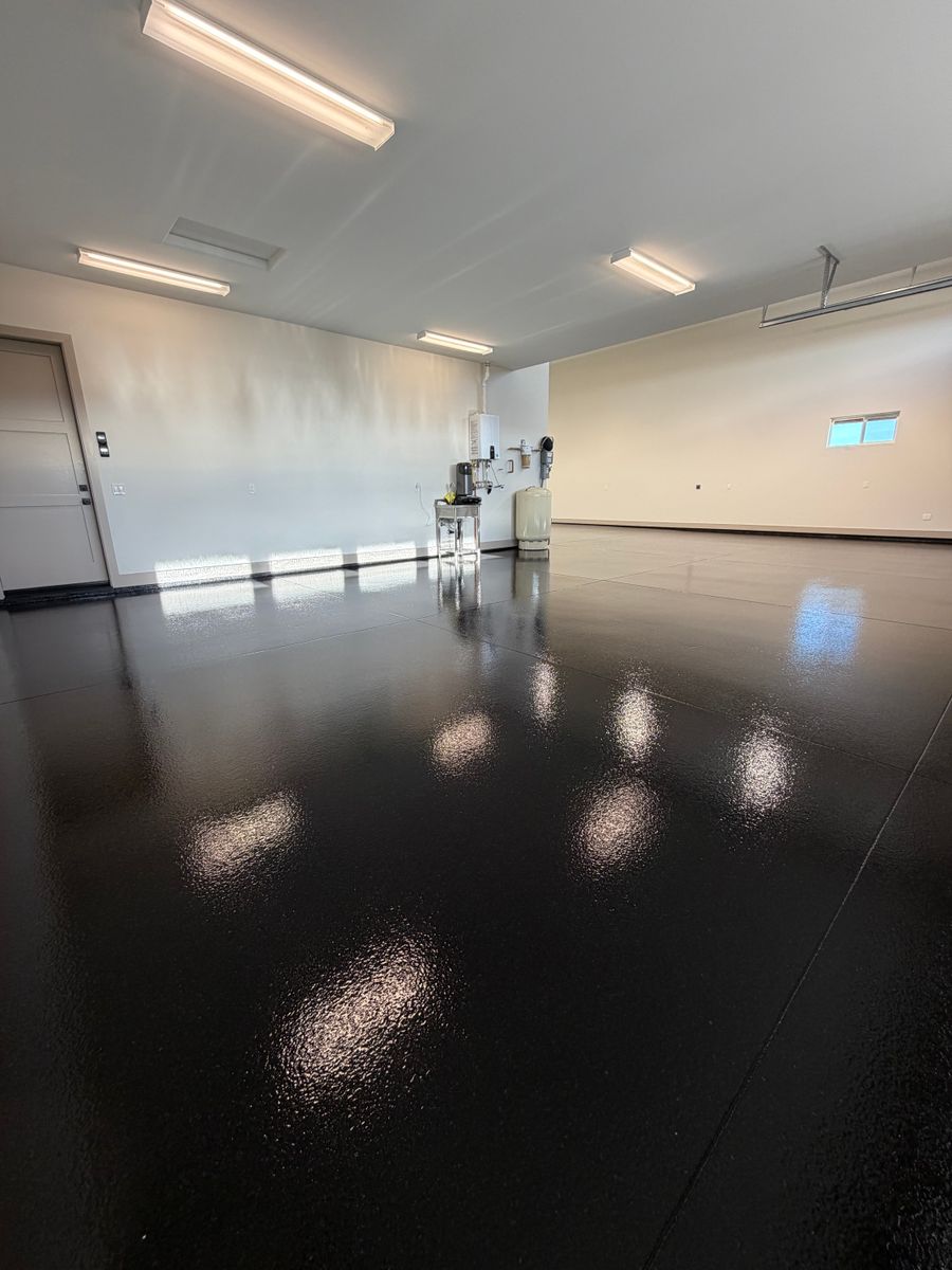 Epoxy Garage Coatings for PRYME EPOXY LLC in Mayer, AZ