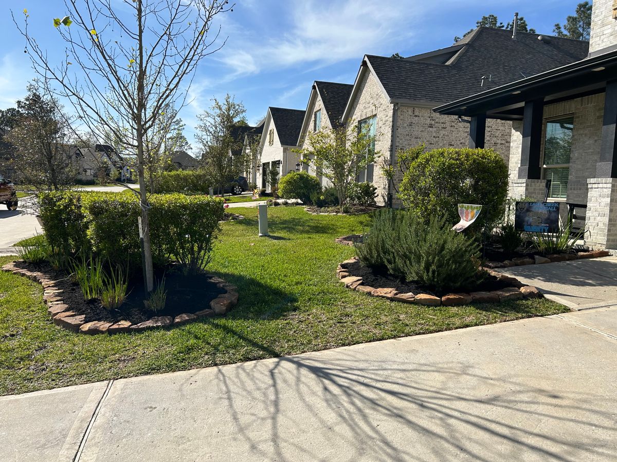 Landscape Design for Total Terrain Services in Montgomery, TX