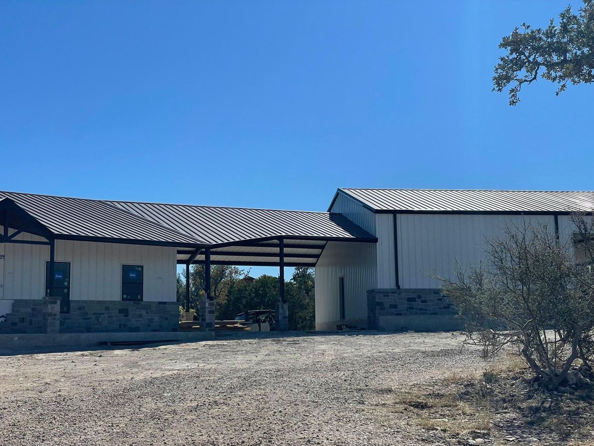 Barn Design & Build for Ryan Bohnert Innovations in Comfort, TX