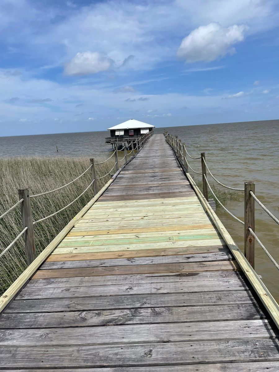 Deck Construction for Jaguar Fence in Mobile, AL