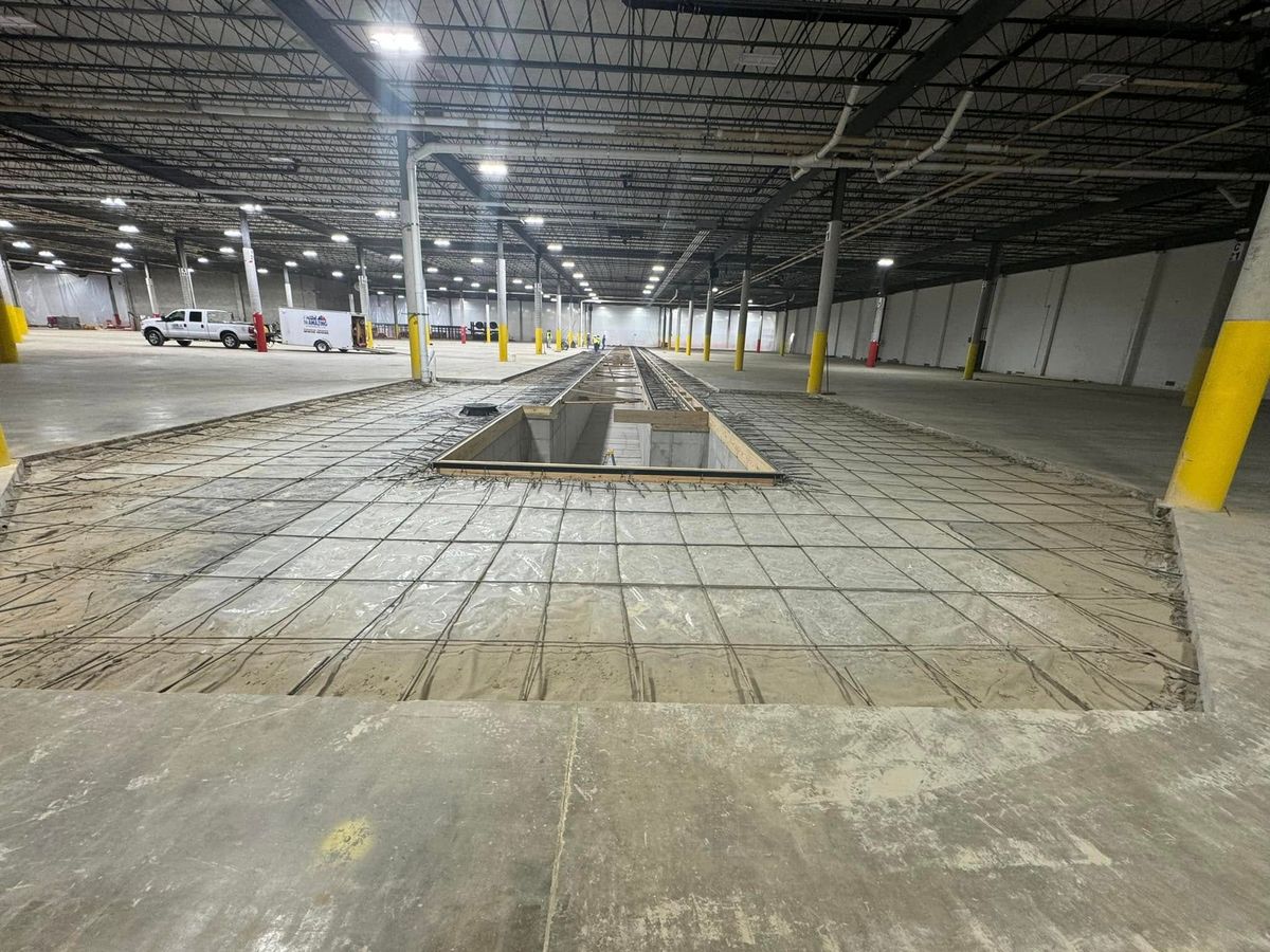 Concrete Slab Construction for The Amazing Concrete LLC in Roanoke, VA