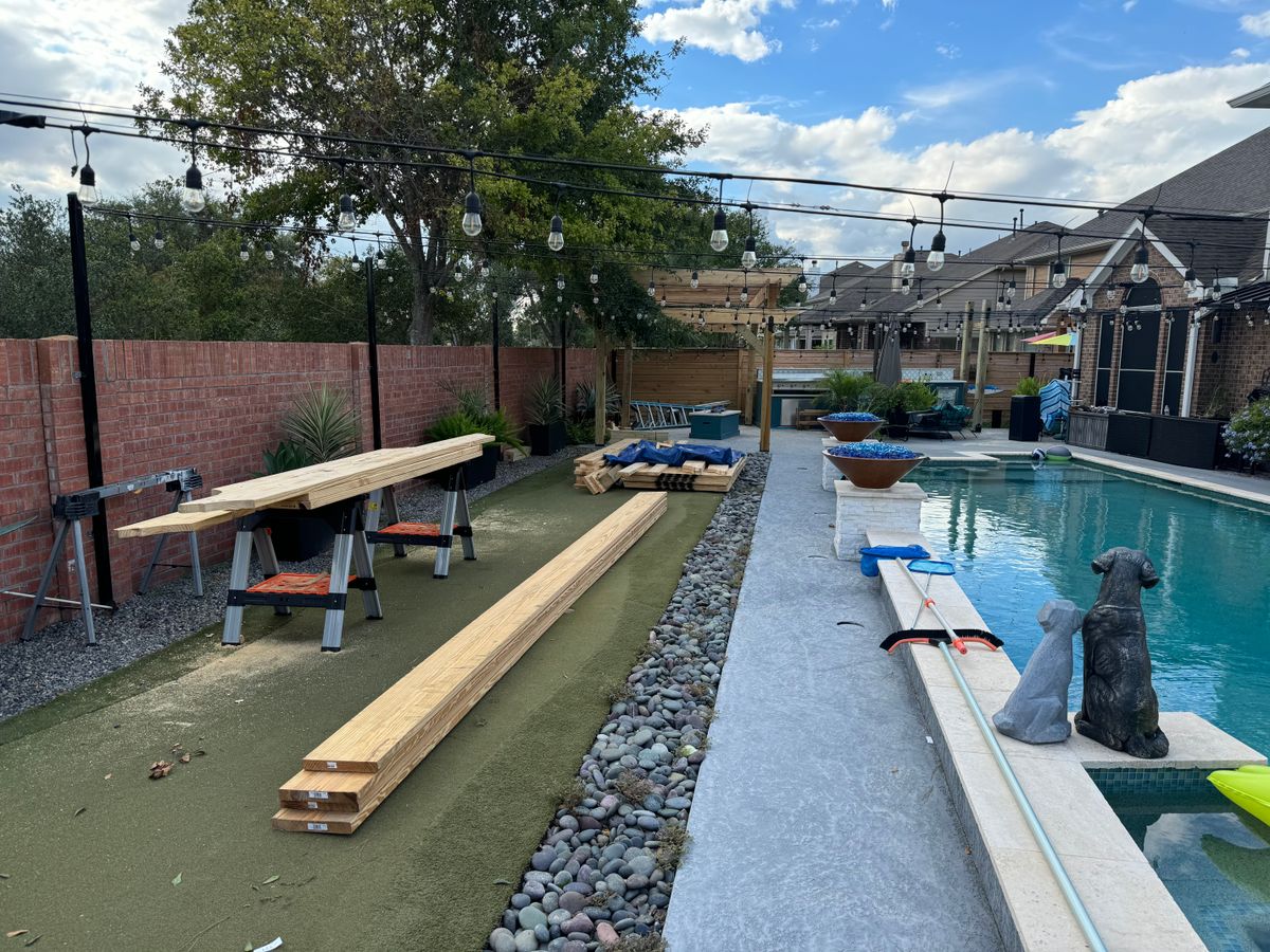 Wood work for Alfreds Sheet Metal & Roofing in Houston, TX