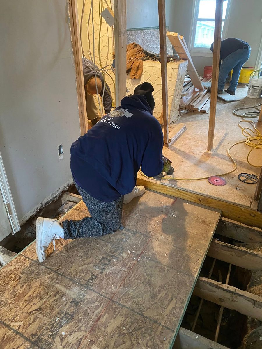 Carpentry for JAWS CONTRACTING in Levittown, PA