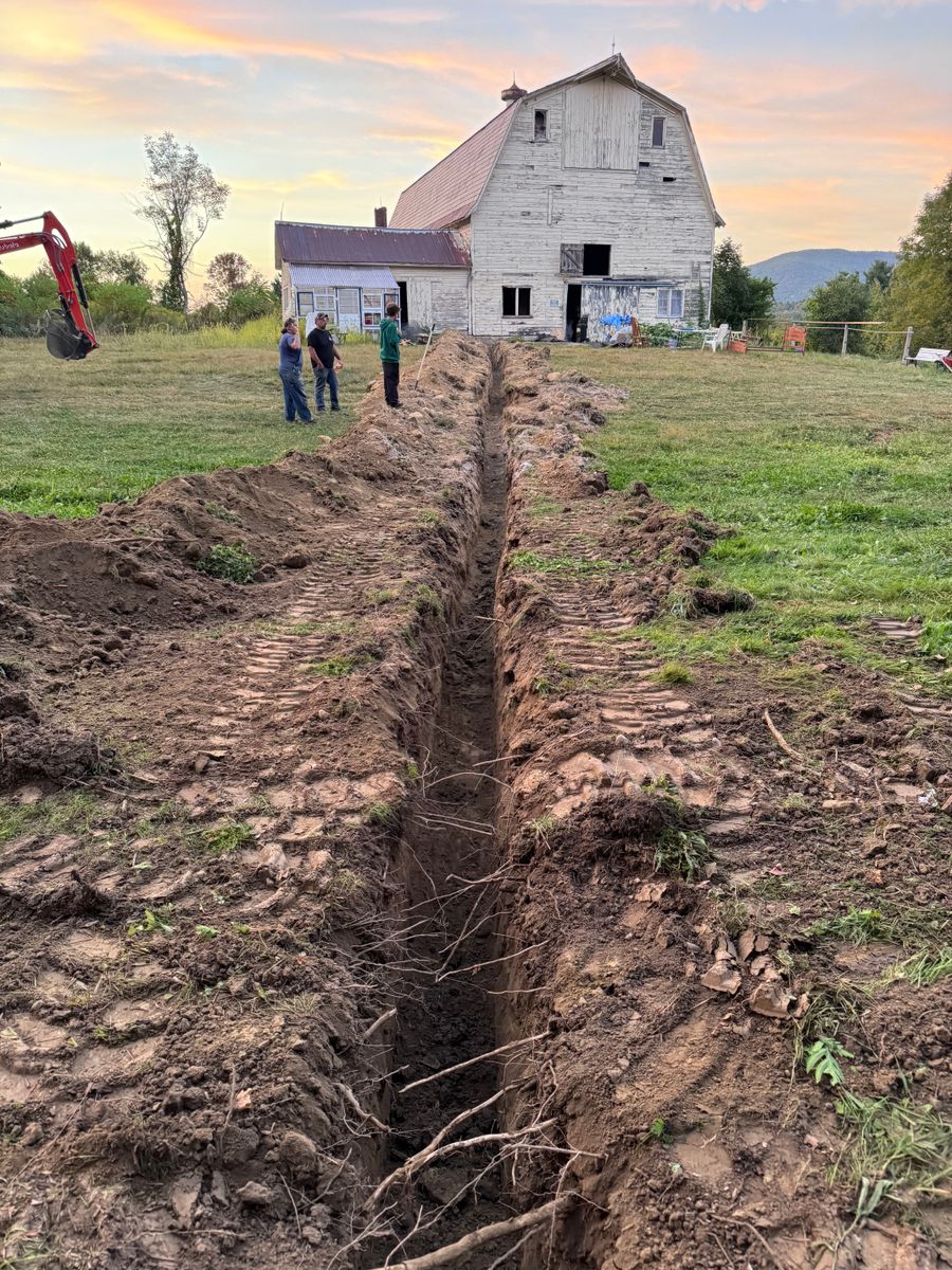 Residential & Commercial Excavation for Jack Of All Blades in Windsor County, VT