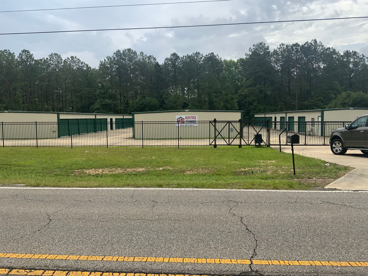 Storage facilities for Broadway & McMullen Construction in Hattiesburg, MS