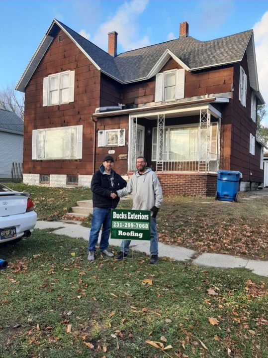 Roofing Replacement for Buck's Exteriors in Manistee, MI