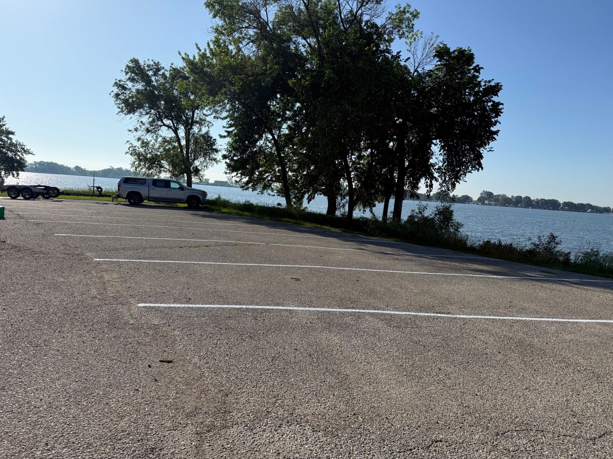 Line Striping for Midwest Line Striping LLC in Spirit Lake, IA