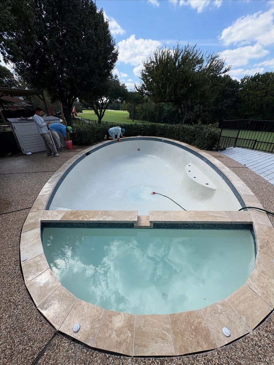Plaster Tile & Coping for Hernandez Pool Plaster in Grapevine, TX