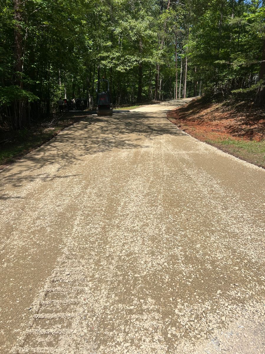 Grading for James R Carter Paving in Roanoke, VA