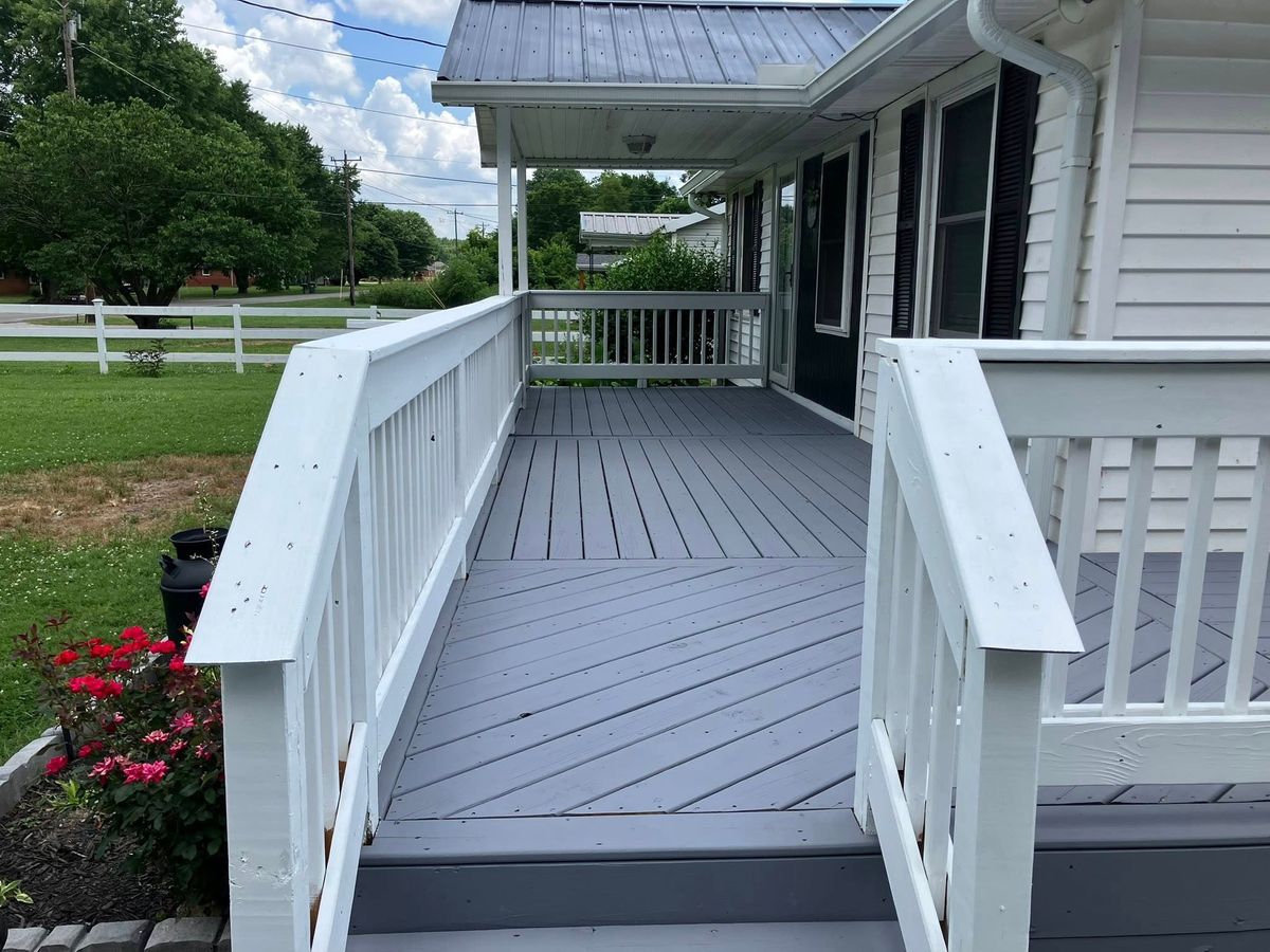 Deck and Patio Construction for Small Town Handy Men in Cross Plains, TN
