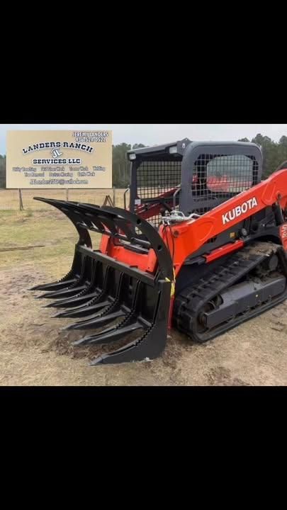 Skid Steer Work for Landers Ranch Services in Anderson, TX