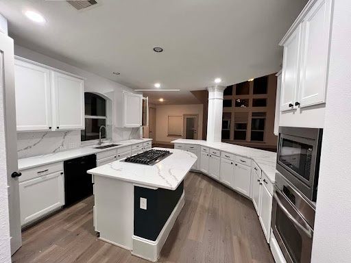 Kitchen and Cabinet Refinishing for Leon Painting in Houston, TX