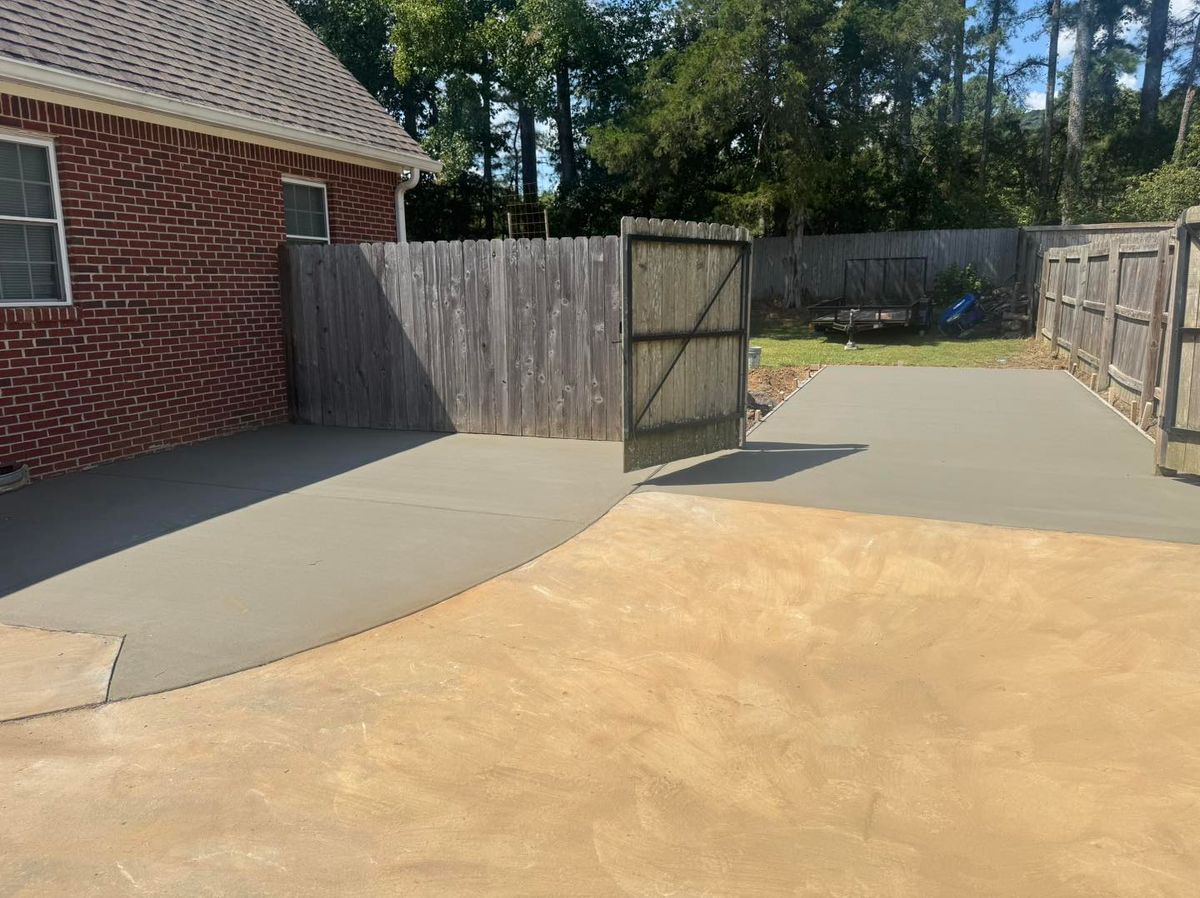 Sidewalk Installation for Tavarez Designs LLC in Huntsville, AL