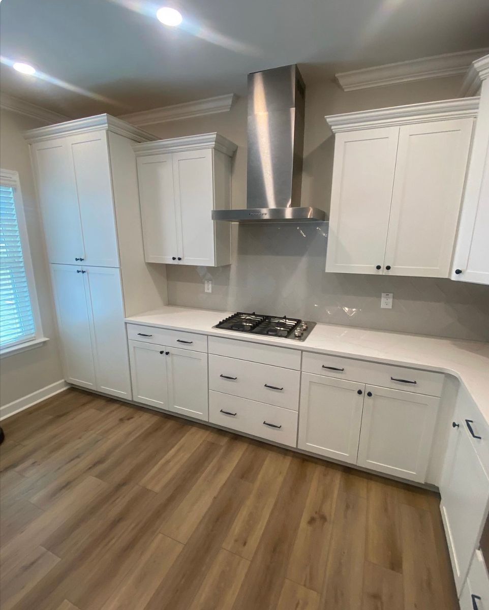 Kitchen and Cabinet Refinishing for Just Paint Houses in Youngsville, NC