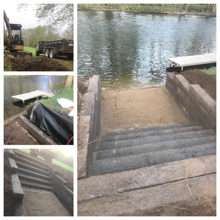Site Preparation for Palmer Property Services in Middleville, MI