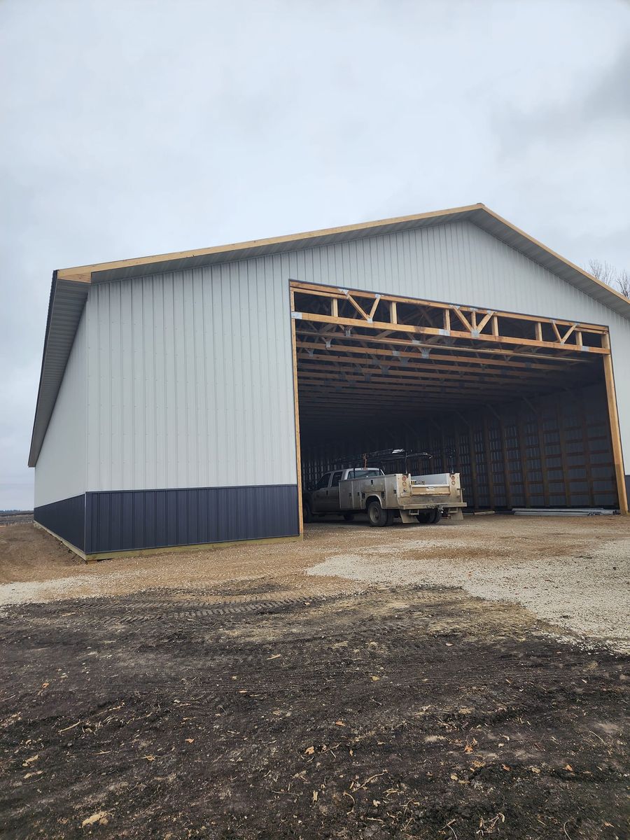 Shed Construction for Countryside Buildings in Dent,  MN