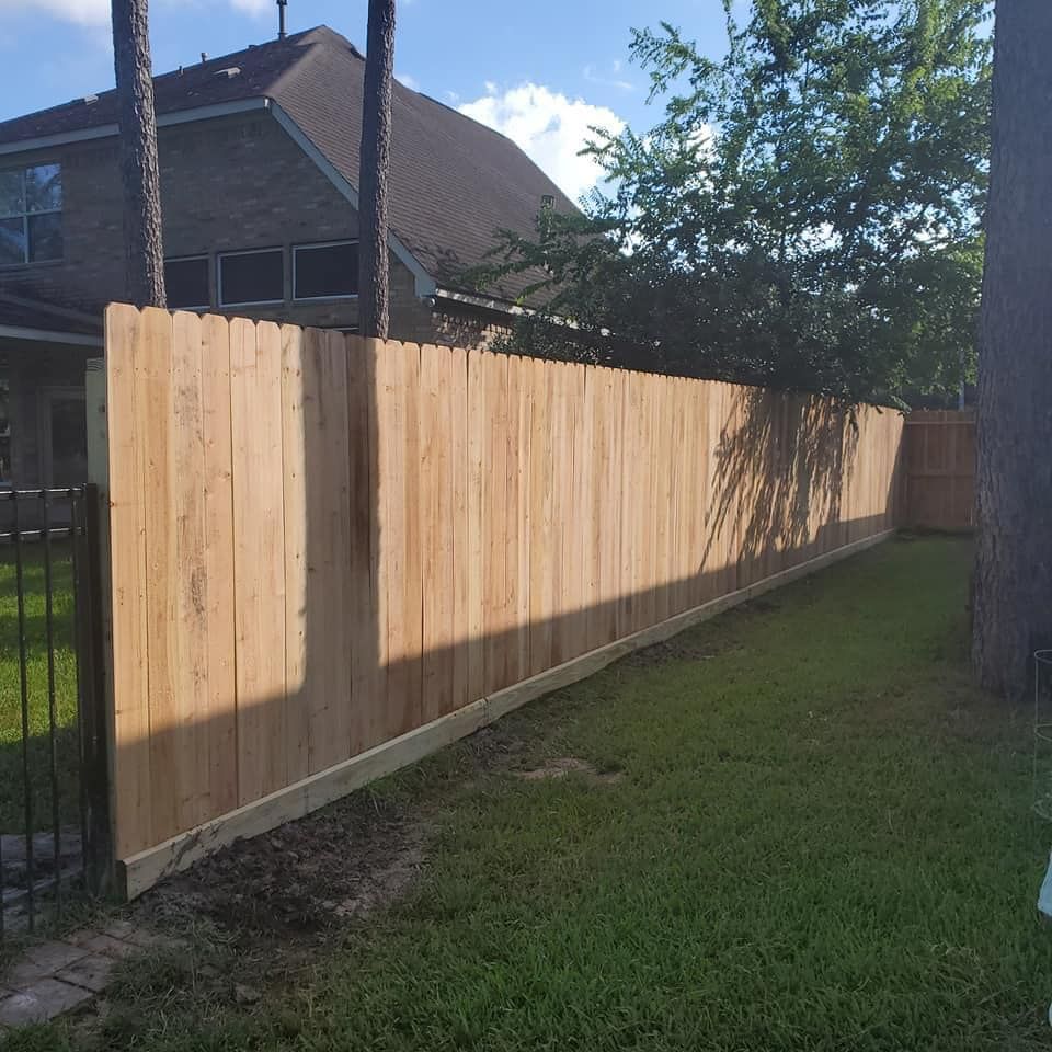 Fencing for Mr. Mendez's Construction in Houston, TX