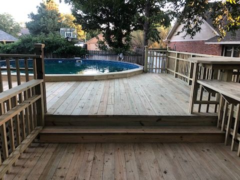 Deck & Patio Installation for DW Flooring in Amarillo,  TX