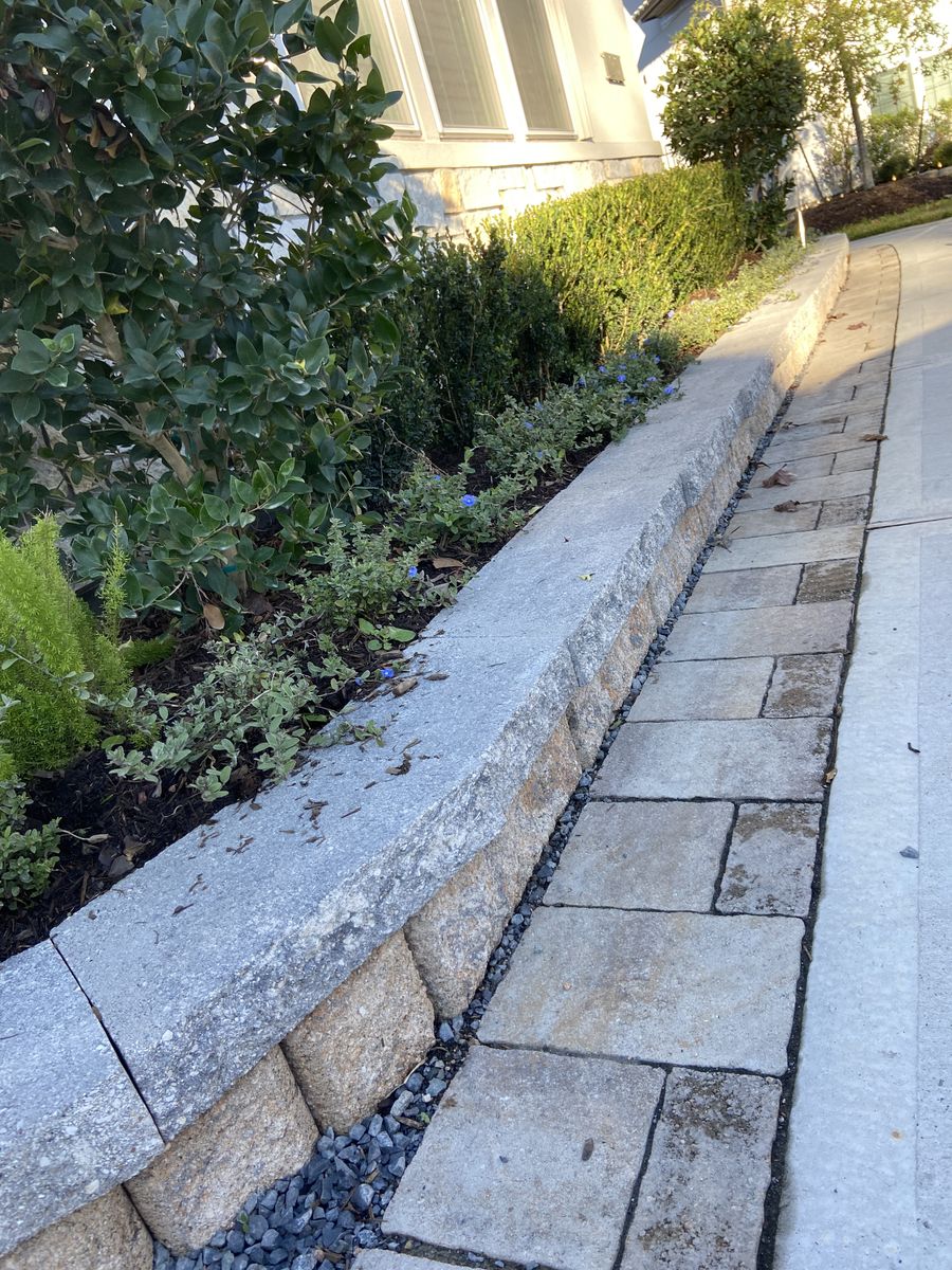 Hardscaping for Atlas Land Design in Creekside Park, TX