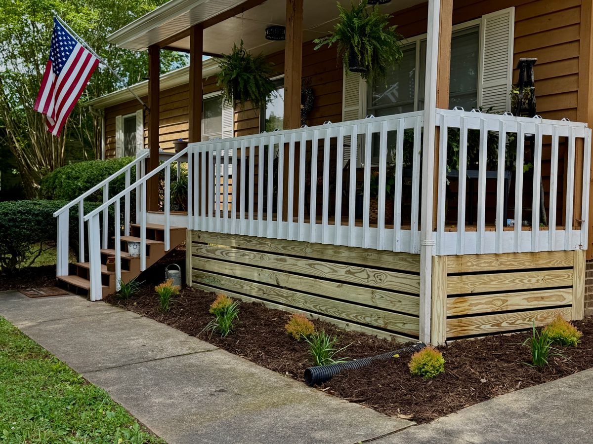 Landscaping for Quartz Creek in Claremont, NC