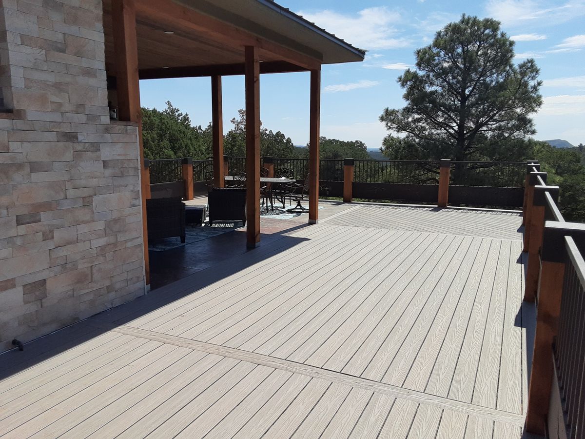 Deck Installations for Shawn Rankin Construction in Ruidoso, NM