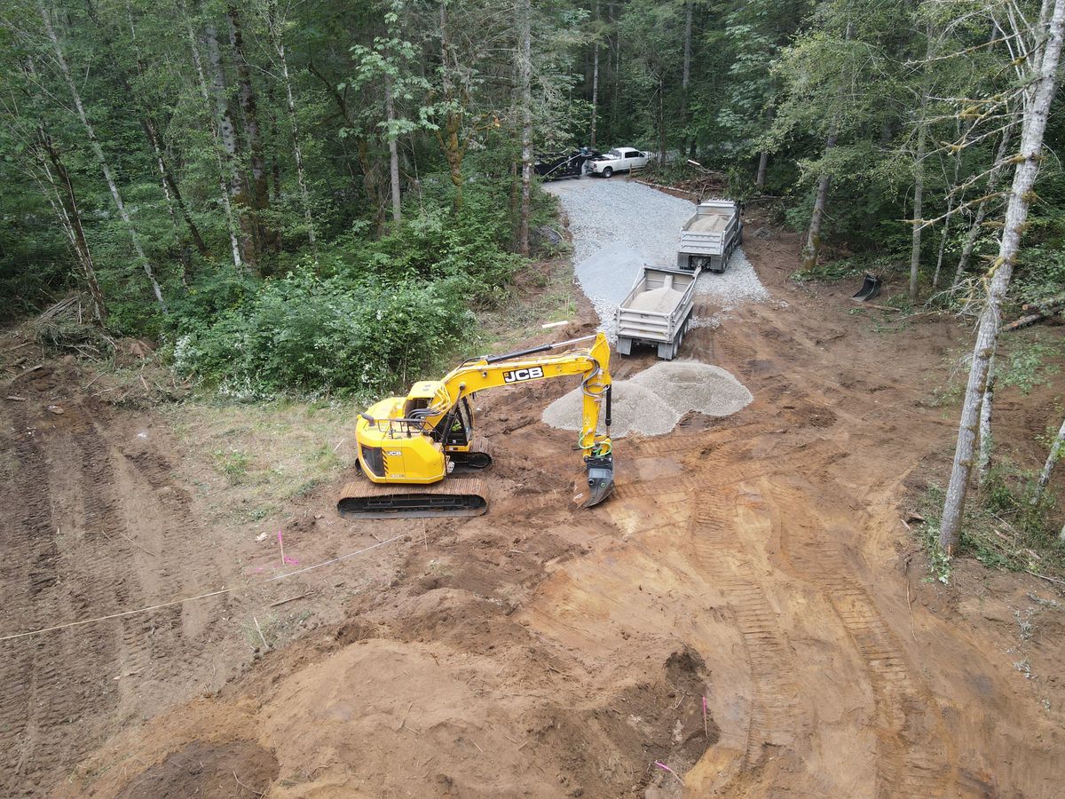 Site Development for AR Trucking & Excavation LLC in Stanwood, WA