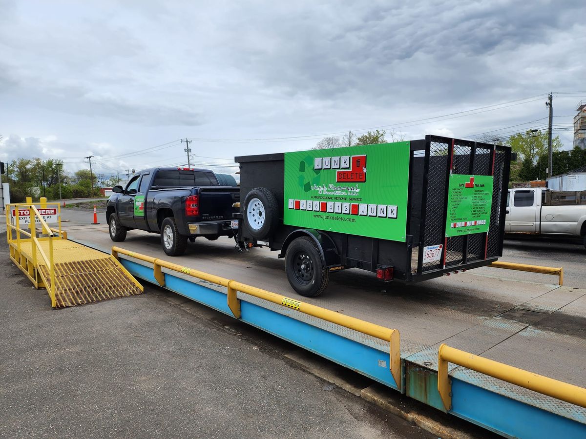 Hauling for Junk Delete Junk Removal & Demolition LLC in Southwick, MA