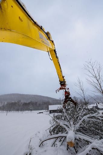 Land Clearing & Demolition for Andy Naylor Excavation in Johnson, VT