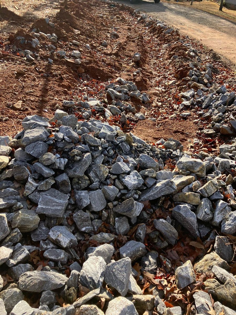 Excavation for Gibson Grade Works in Towns County, GA