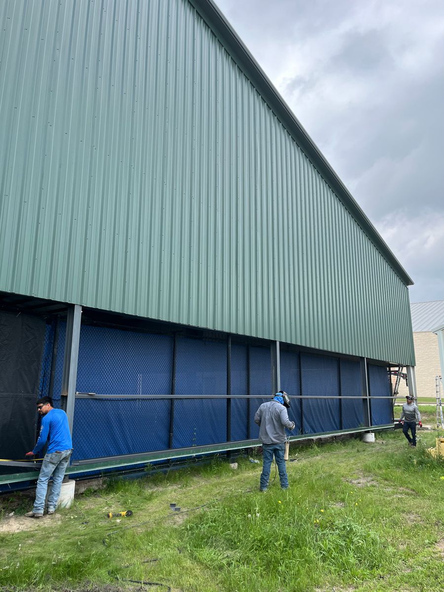 Custom Metal Buildings for CR Fabrication in Royse City, TX