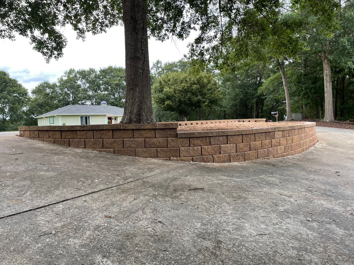 Small Landscape Installs for Peach State Landscaping in Hartwell, GA