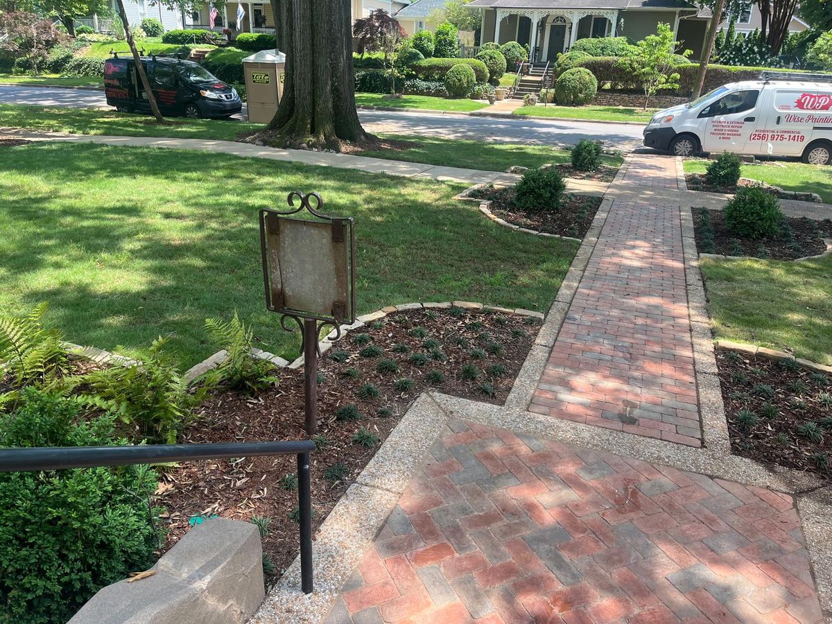 Shrub Trimming for CSS Renovations in Huntsville, AL