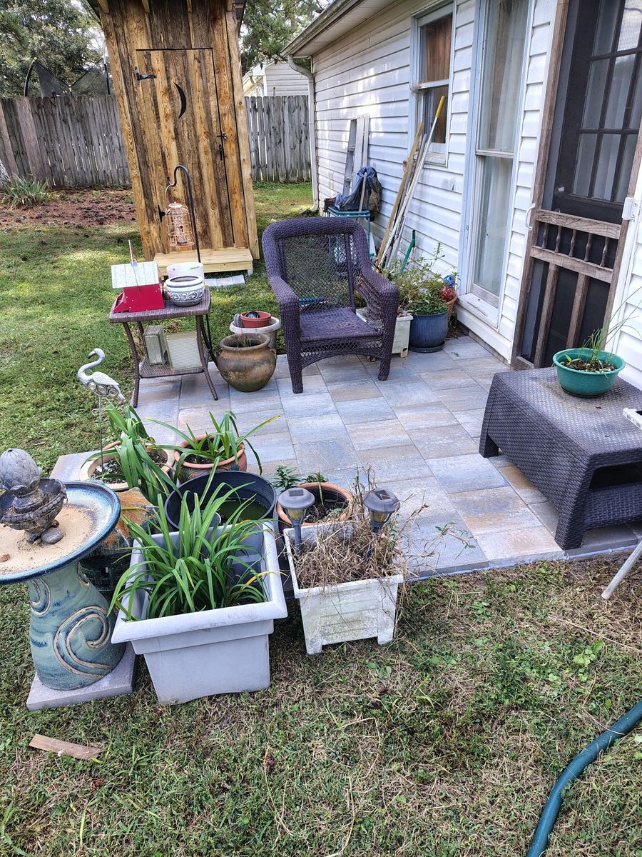 Deck & Patio Installation for Michael Helm Services @solutions in Rydal, GA