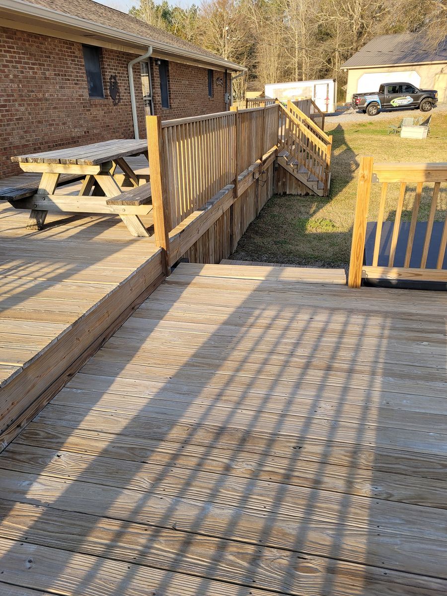 Deck & Patio Cleaning for Perfect Pro Wash in Oxford, AL