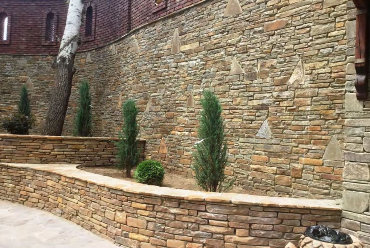 Retaining Wall Construction for FS Construction and Remodeling, LLC. in Denton, TX