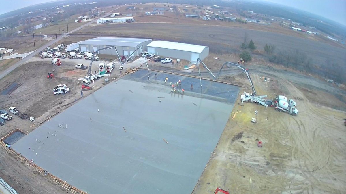 Foundation Digging for Paul Stroup Custom Dozing Inc. in Sherman, TX