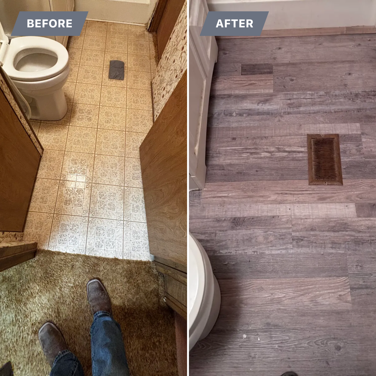 LVP/LVT Installations for Hill's Carpet & Remodeling in Odessa, TX
