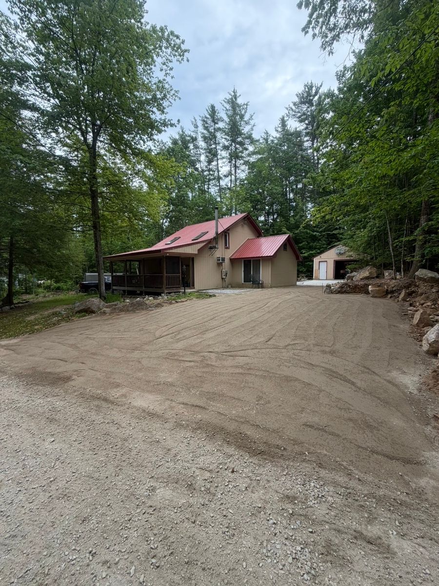 Lawn Installs for AFH Earthworks in Madison, NH