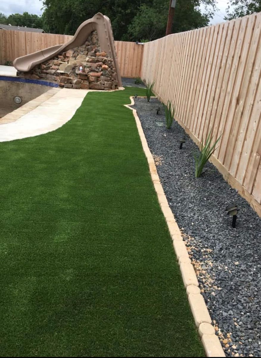 Turf Installation for Creative Edge Co. in San Antonio, TX