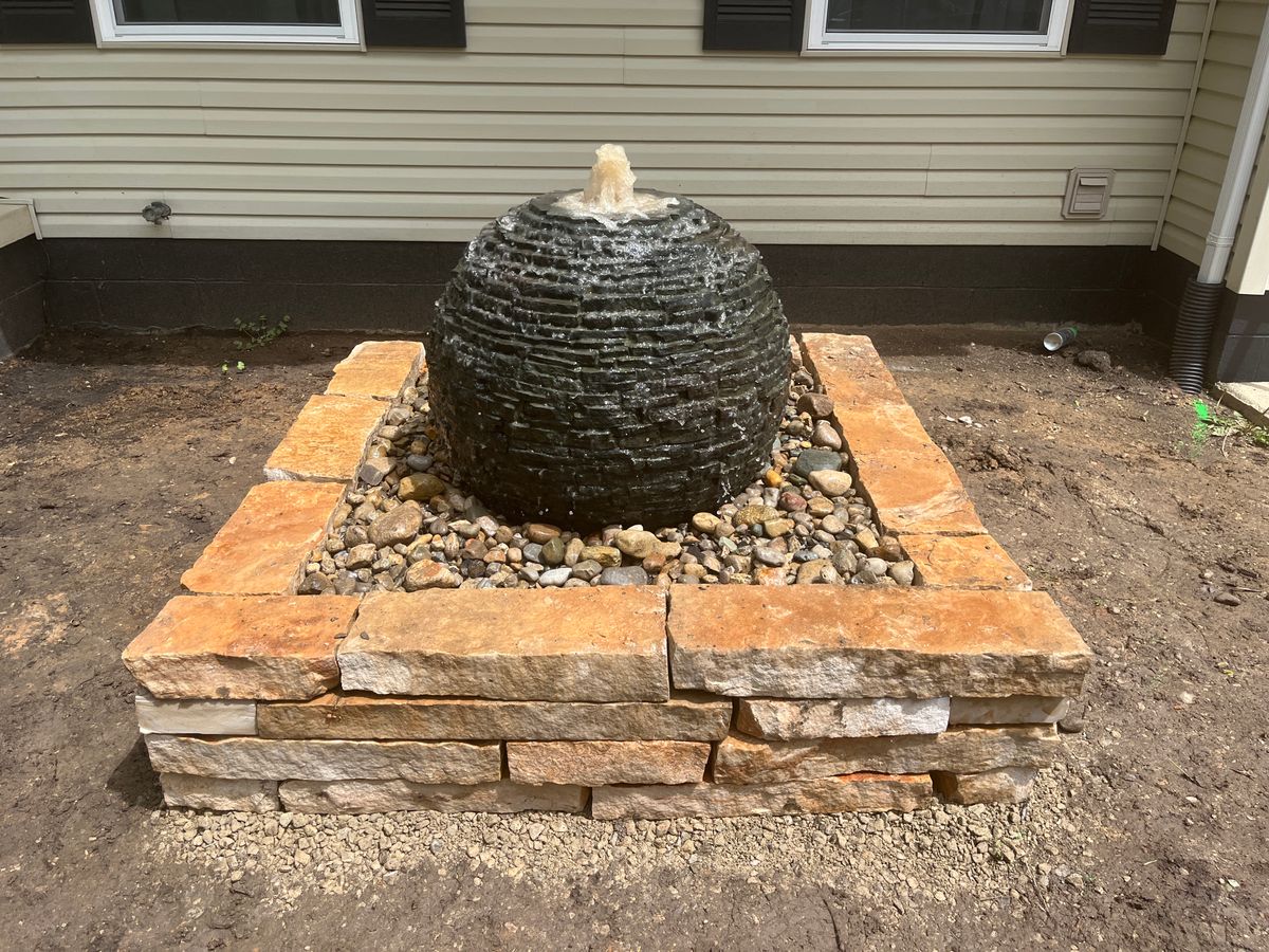 Landscape Design for New Image Outdoor Solutions in Dayton, Ohio