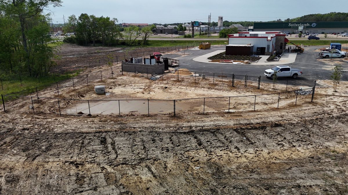 Commercial Fence Services for Roberson Construction in Jackson, MS