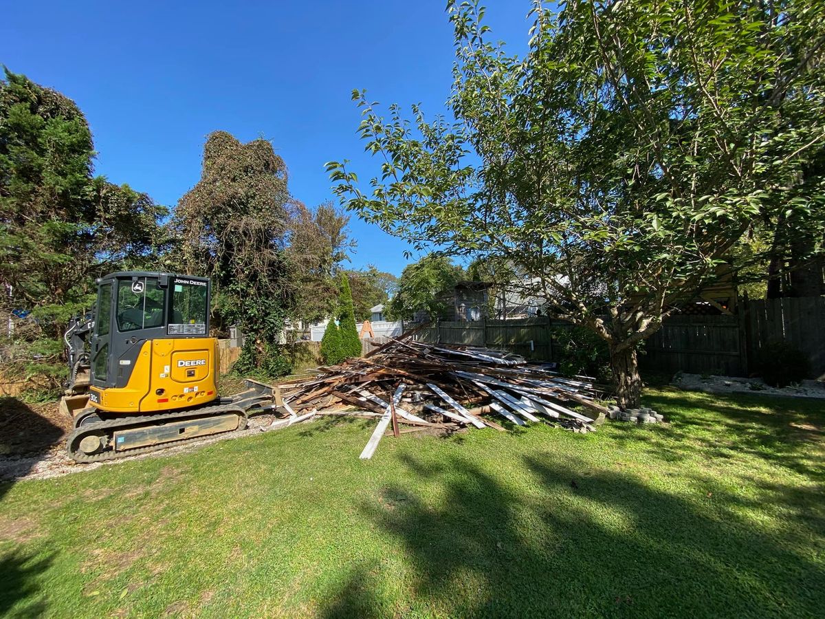 Excavation for GT Lawn Care in Egg Harbor Township, NJ