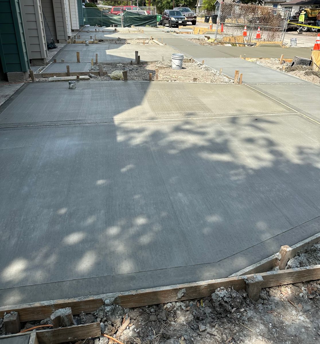 Flatwork for BigTex Concrete Construction in Houston, TX