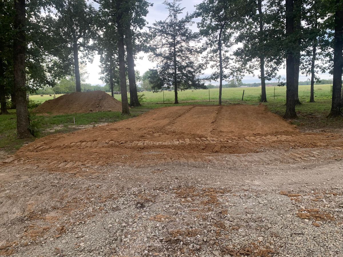 Leveling for Bell Sand & Gravel in Bogata, TX