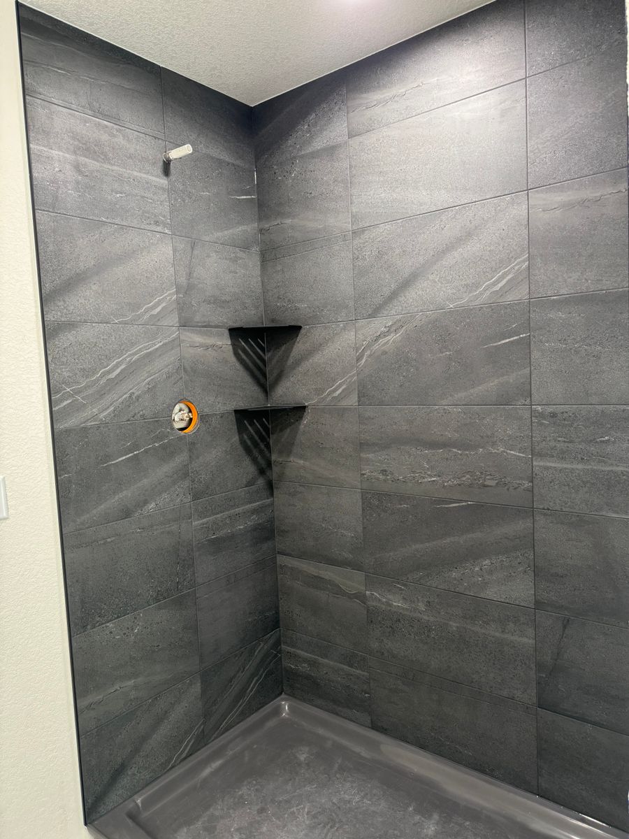 Bathroom Tiling for Dakota Tile & Stone in Belle Fourche, SD