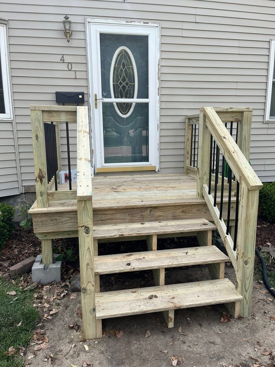 Deck & Patio Installation for SC Specialties in Centerville, SD