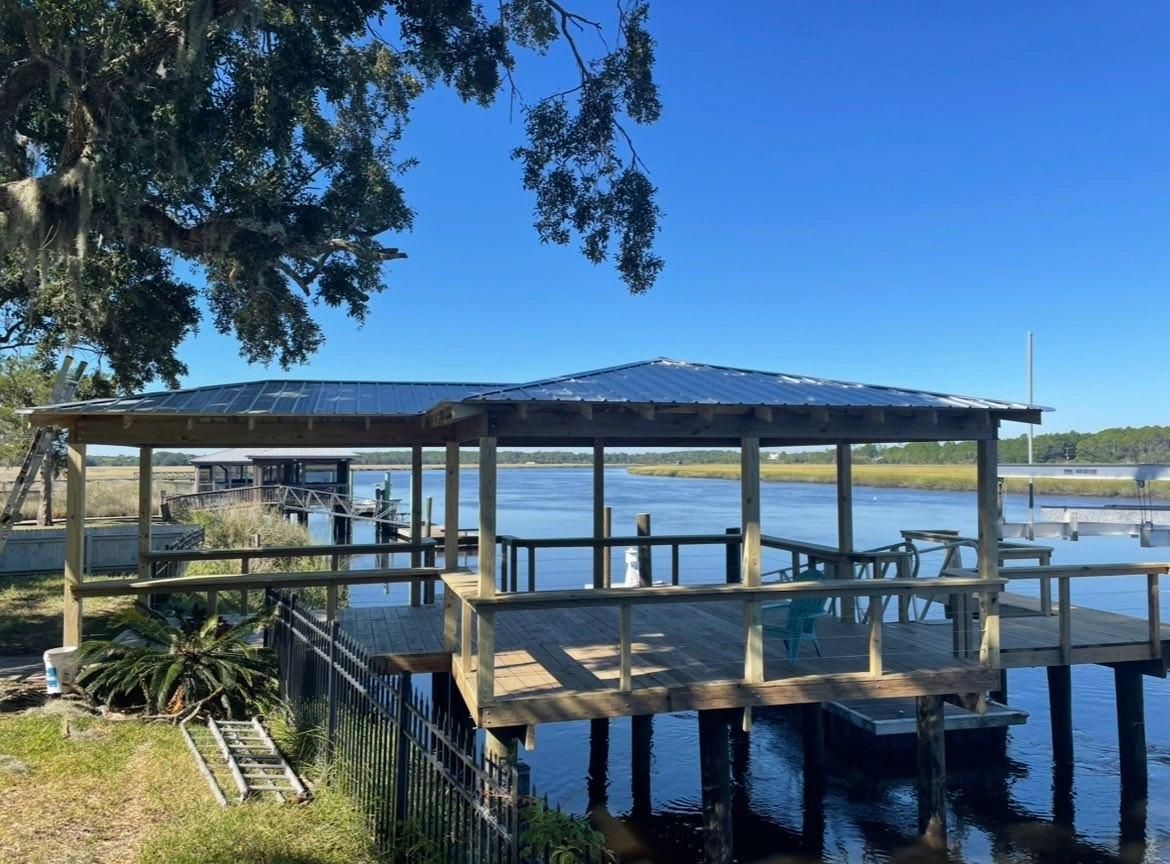 Deck & Patio Installation for Cumberland Construction GA in Woodbine, GA