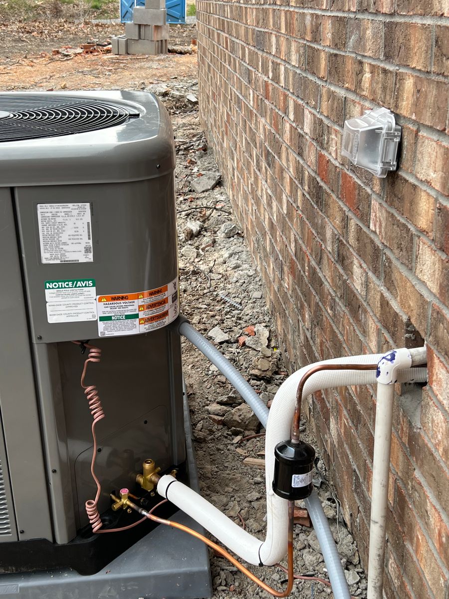 Residential HVAC Installation for Martin Heat and Air in Garfield, AR