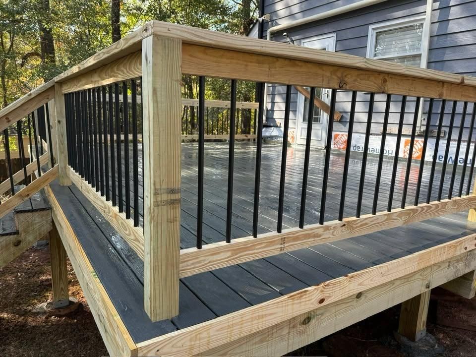 Deck & Patio Installation for Keith Construction in Covington, GA